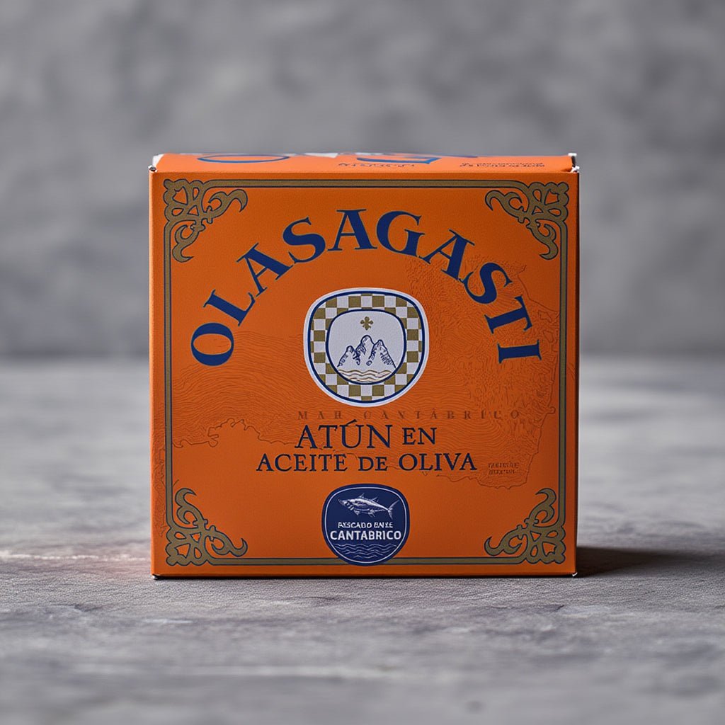 Atún del Cantábrico Tronco en Aceite de Oliva 270 g - Olasagasti