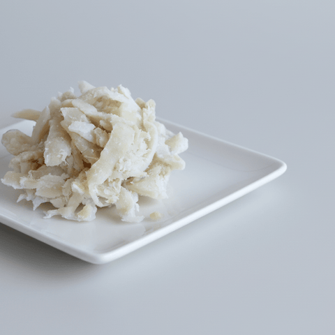 Bacalao Desmigado Tradicional Seco - 500g - producto artesanal gourmet