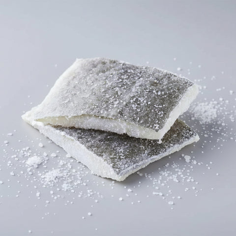 Penca extra de bacalao seco sin espinas en porciones – Fresh & Frozen Seafood | Bacalalo gourmet