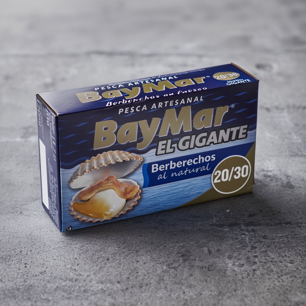 Berberechos al Natural 20/30 piezas – BayMar El Gigante