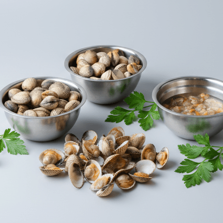 Berberechos al Natural 35/45 Piezas - 115g | Pay Pay | Rías Gallegas - textura y aspecto natural