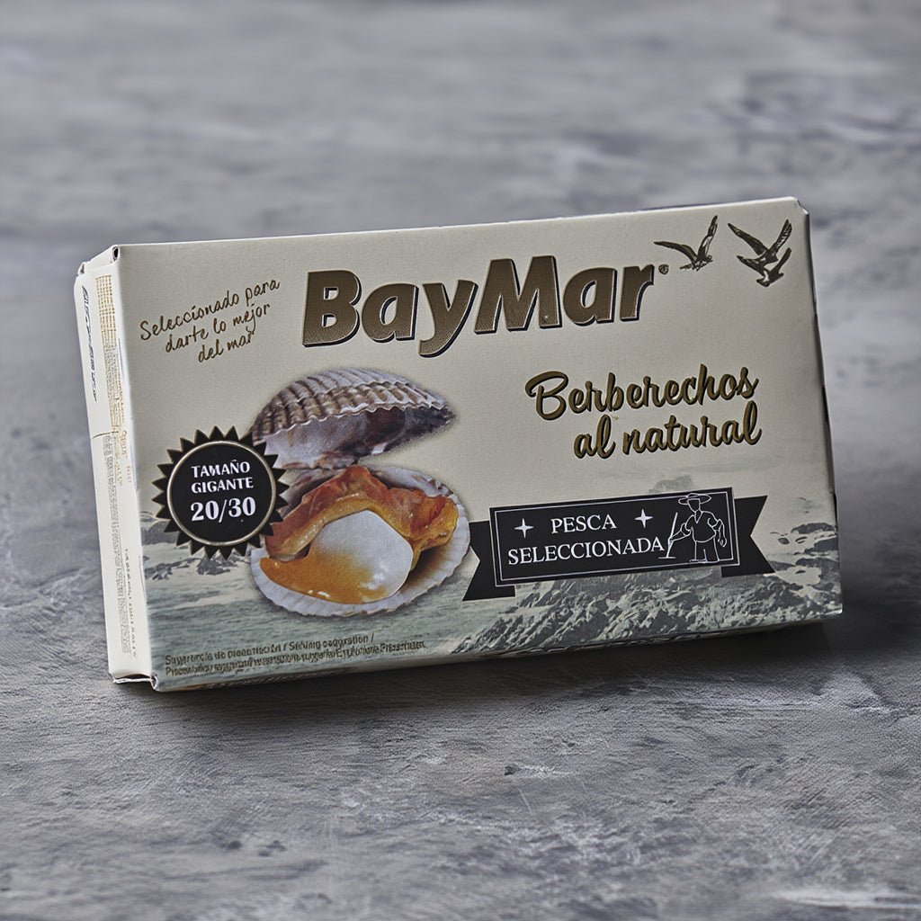 Berberechos al Natural 25/35 piezas – BayMar Pesca Selección