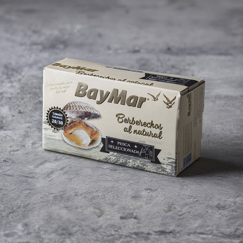 Berberechos al Natural 25/35 piezas – BayMar Pesca Selección – Bacalalo