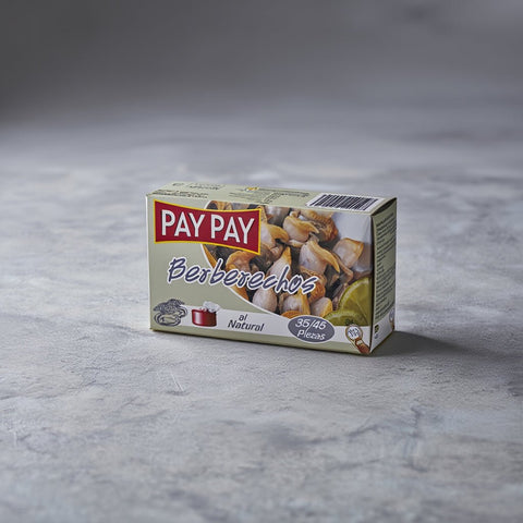 Berberechos al Natural 35/45 piezas - Pay Pay – Bacalalo
