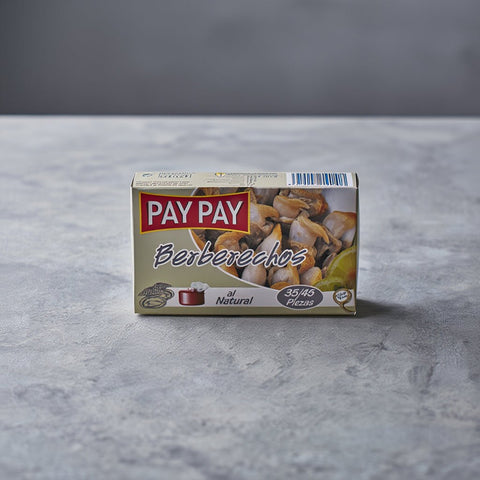 Berberechos al Natural 35/45 piezas - Pay Pay – Bacalalo