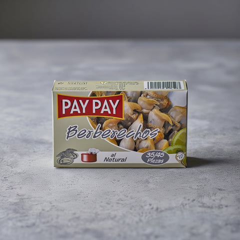 Berberechos al Natural 35/45 piezas - Pay Pay – Bacalalo