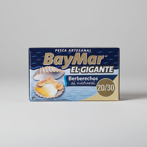 Berberechos al Natural El Gigante 20/30 Rías Gallegas - 120 ml