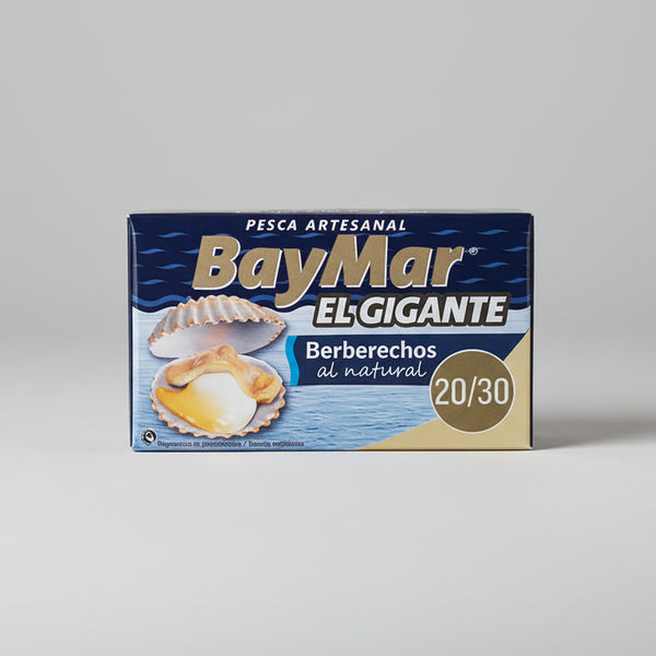 Berberechos al Natural El Gigante 20/30 Rías Gallegas - 120 ml