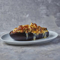 Berenjena rellena de atún con bechamel y queso gratinado al horno – Prepared Meals & Entrées | Bacalalo gourmet