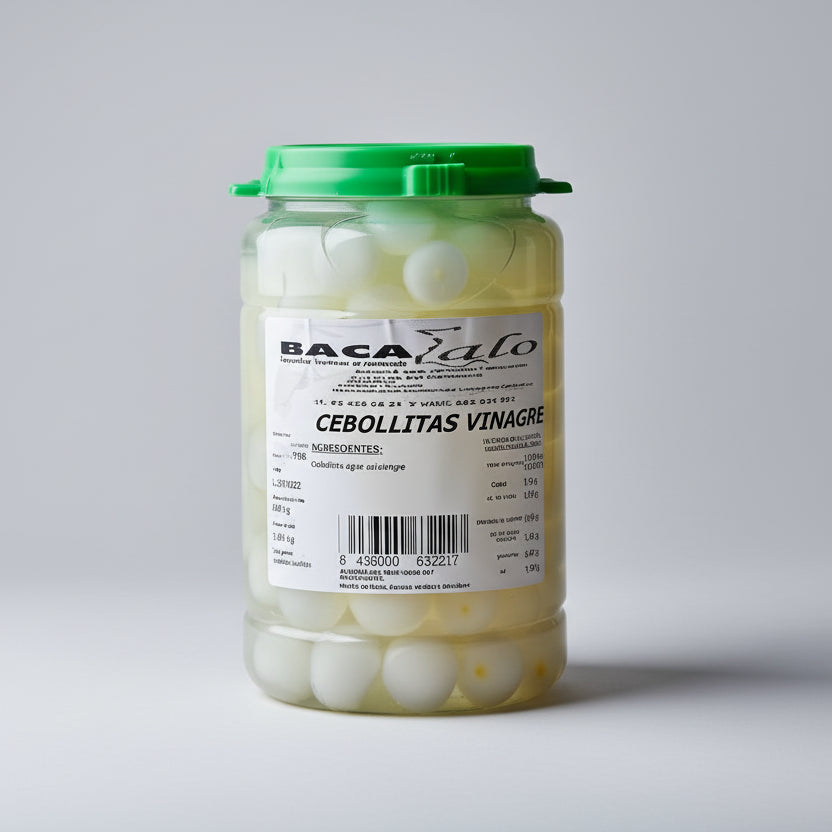 Cebollitas en Vinagre Artesanales - 1,4 kg - detalle del producto