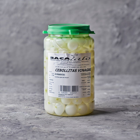 Cebollitas en Vinagre 1,4 kg – Bacalalo