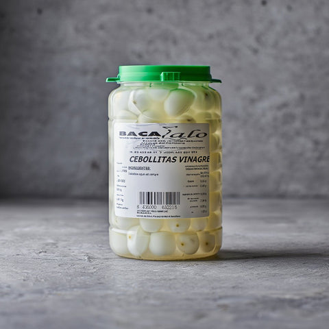 Cebollitas en Vinagre 1,4 kg – Bacalalo