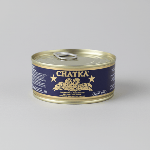 CHATKA Cangrejo Real 100% Patas, carne de cangrejo de calidad seleccionada