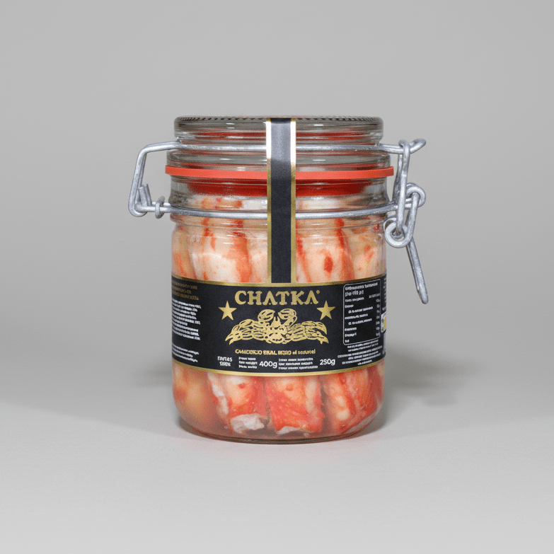CHATKA – KING CRAB 100% WHOLE LEGS, 400GR