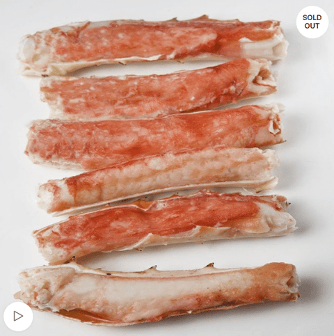 CHATKA Cangrejo Real Salvaje, ideal para ensaladas, sushi y canapés