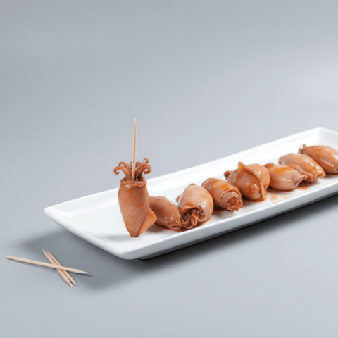 Chipirones Rellenos en Aceite, ingredientes de primera calidad