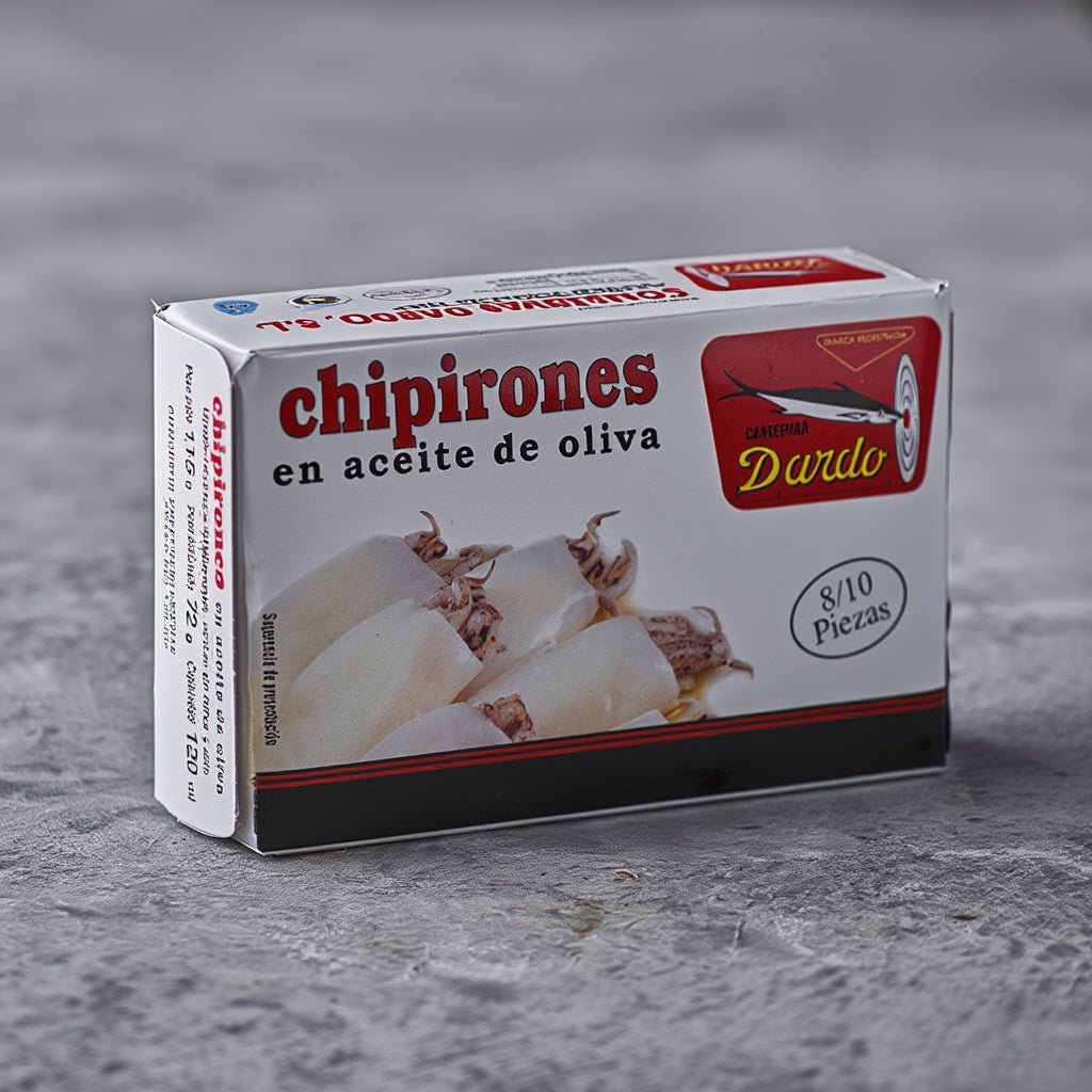 Chipirones Rellenos en Aceite de Oliva Dardo 8/10 uds