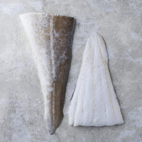 Cola de bacalao desalado sin espinas – Fresh & Frozen Seafood | Bacalalo gourmet