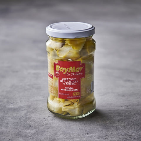 Corazones de Alcachofa al Natural 340 ml – Bacalalo