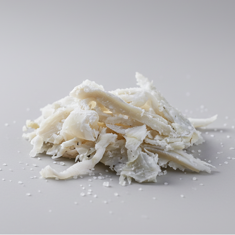 Desmigado Tradicional Seco - 500g de bacalalo con sal fina de decoracion