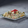 Ensaladilla rusa tradicional con atún, verduras y mayonesa – Prepared Appetizers & Side Dishes | Bacalalo gourmet
