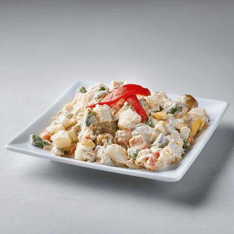 Ensaladilla Rusa Tradicional con Atún (1 tarrina) – 500g – Bacalalo