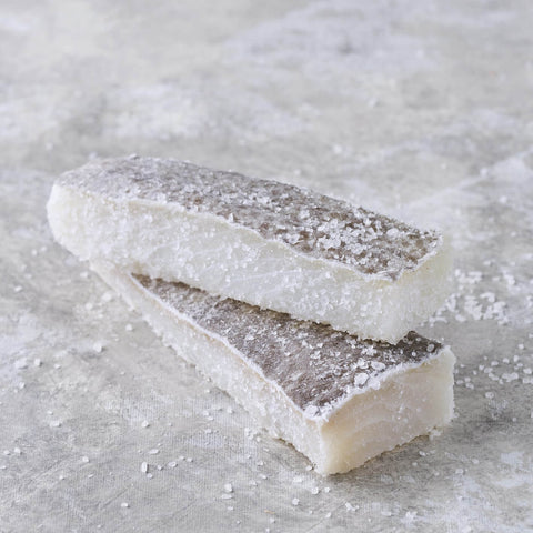 Lomones de bacalao seco sin espinas, en porciones – Fresh & Frozen Seafood | Bacalalo gourmet