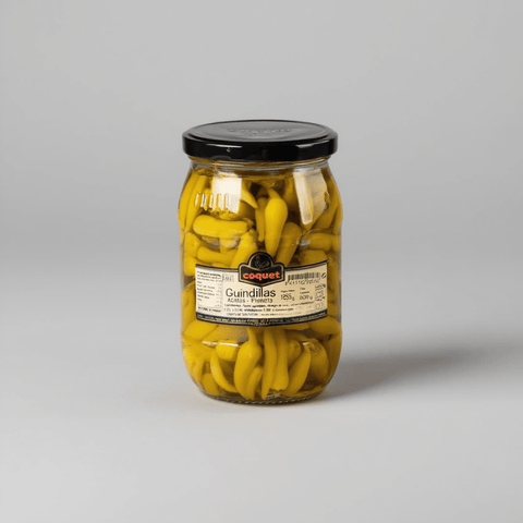 Guindillas Ácidas de Primera Gourmet Coquet - 1855g - presentación y formato