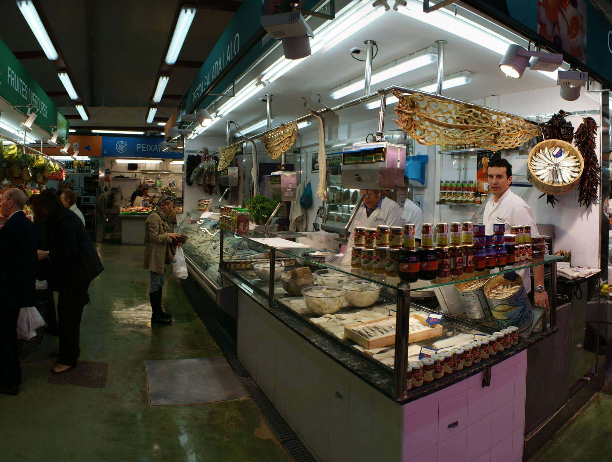 Historia de Bacalalo - parada original Mercat del Ninot