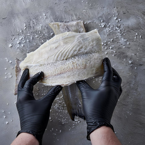 Hoja de Bacalao Seco Tradicional con espinas - 500g – Bacalalo