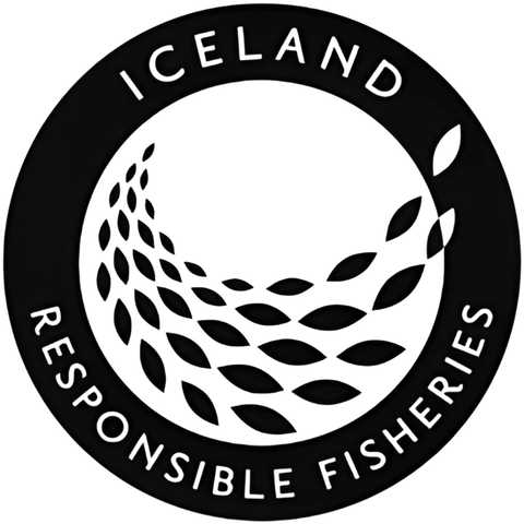 Logo de iceland responsible fisheries bacalalo