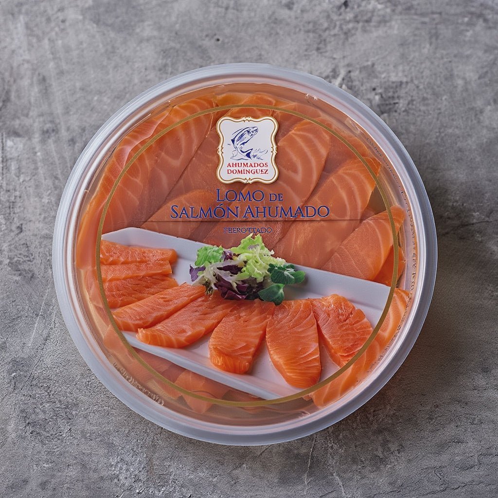 Lomo de Salmón Ahumado en Aceite 1 kg