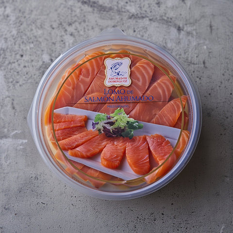 Lomo de Salmón Ahumado en Aceite 1 kg – Bacalalo