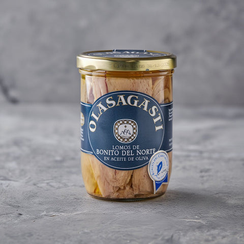 Lomos de Bonito del Norte en Aceite de Oliva 315 g – Olasagasti – Bacalalo