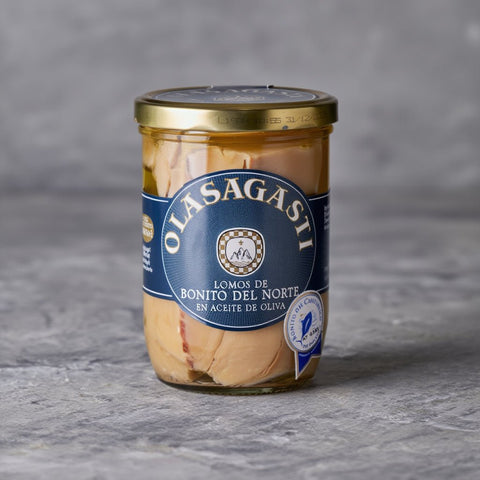 Lomos de Bonito del Norte en Aceite de Oliva 315 g – Olasagasti – Bacalalo