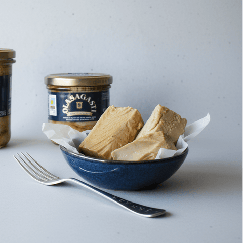 Lomos de Bonito del Norte en Aceite de Oliva Frasco de Cristal - 315g | Olasagasti - envase y embalaje premium