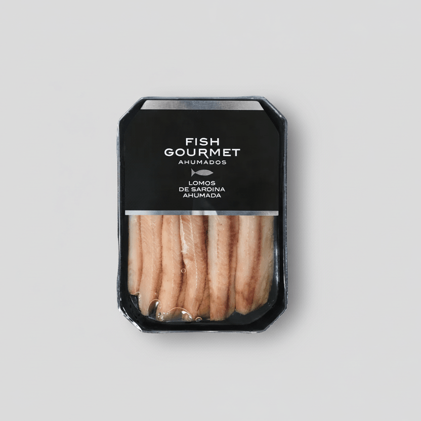 Smoked Sardine Loins Fish Gourmet Refrigerated Blister Pack - 120g