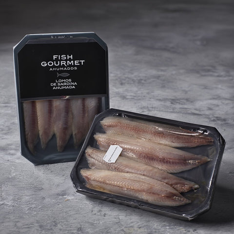 Lomos de Sardina Ahumada Blister 120 g – Fish Gourmet – Bacalalo