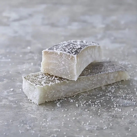 Lomones de bacalao seco sin espinas, en porciones – Fresh & Frozen Seafood | Bacalalo gourmet