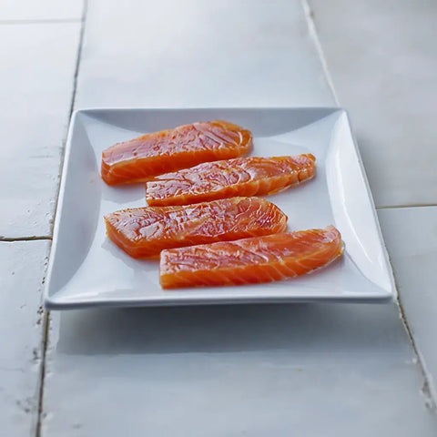 Lomos de salmón ahumado – Canned Seafood | Bacalalo gourmet