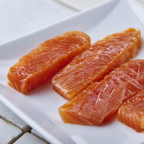 Lomos de salmón ahumado – Canned Seafood | Bacalalo gourmet