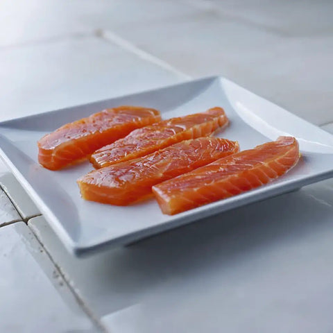 Lomos de salmón ahumado – Canned Seafood | Bacalalo gourmet