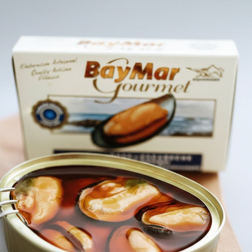 Mejillones en Escabeche Tamaño Grande, perfectos como tapa o en vinagreta