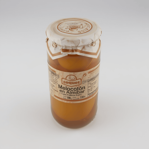 Melocotón en Almíbar Mitades, ideal para cocina de calidad