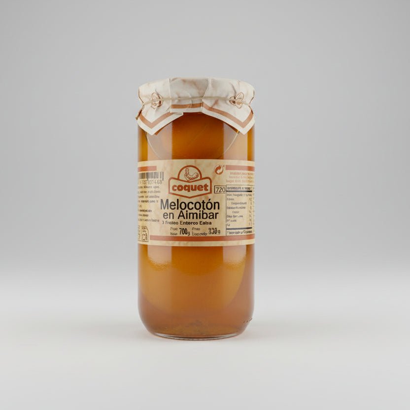 Melocotón en Almíbar Mitades Seleccionadas - 700g | Coquet