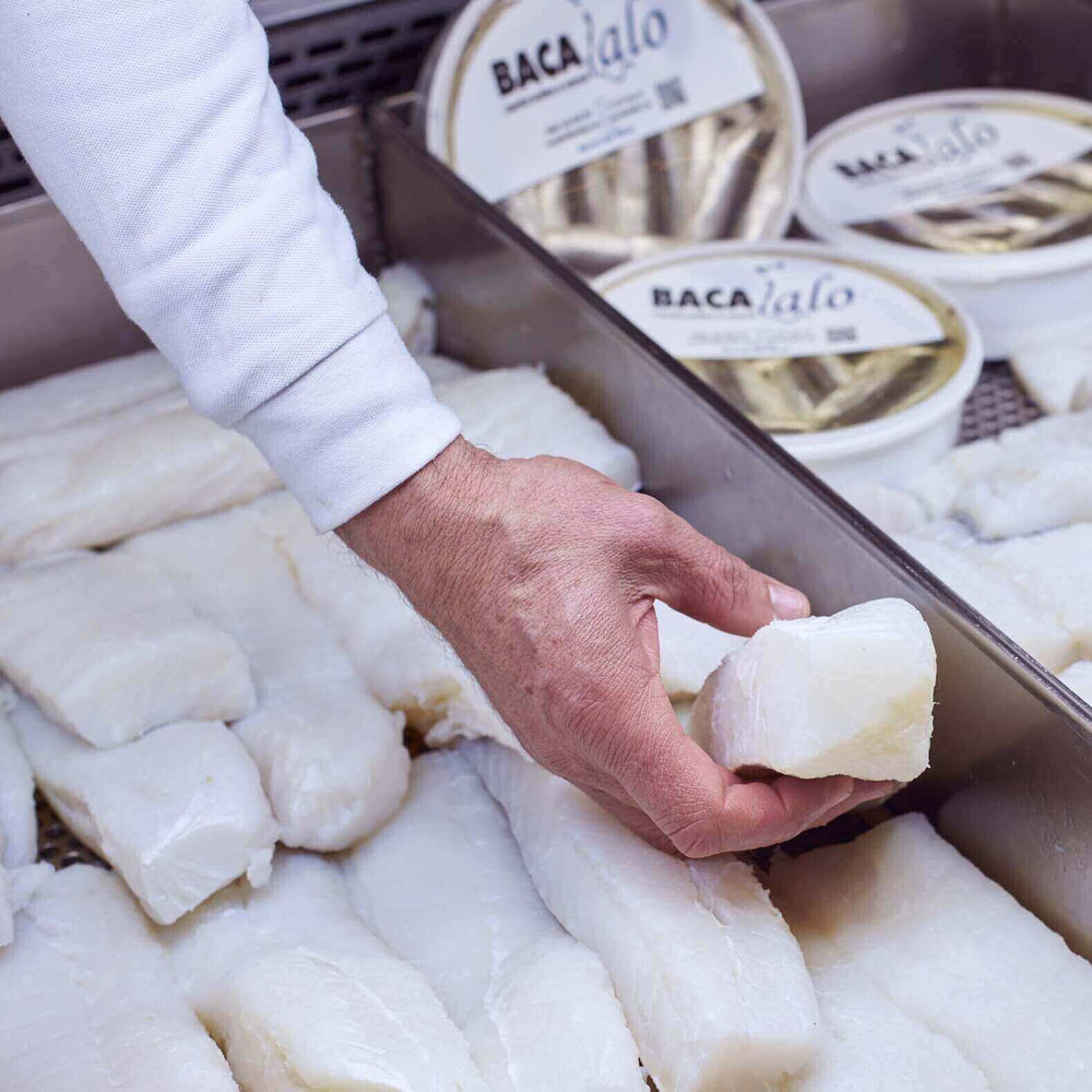 Morro extra de bacalao desalado sin espinas, entero – Fresh & Frozen Seafood | Bacalalo gourmet