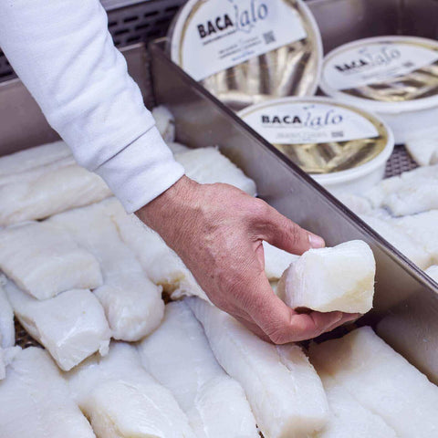 Morro extra de bacalao desalado sin espinas, entero – Fresh & Frozen Seafood | Bacalalo gourmet