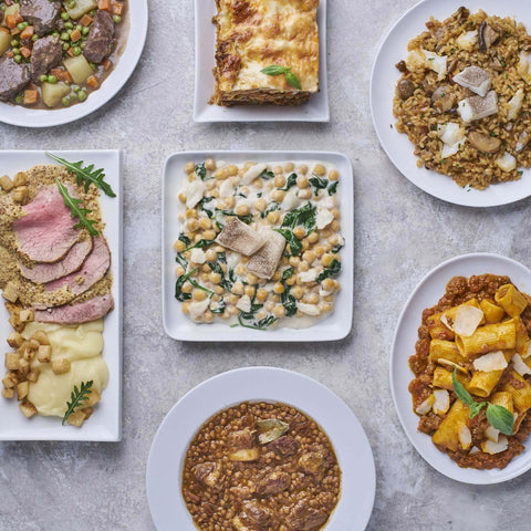 platos variedad de bacalalo