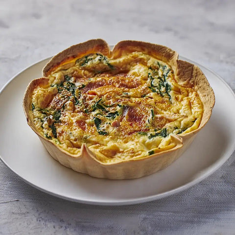 Quiche casera de atún estilo Lorraine – Pies & Tarts | Bacalalo gourmet