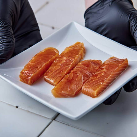 Lomos de salmón ahumado – Canned Seafood | Bacalalo gourmet